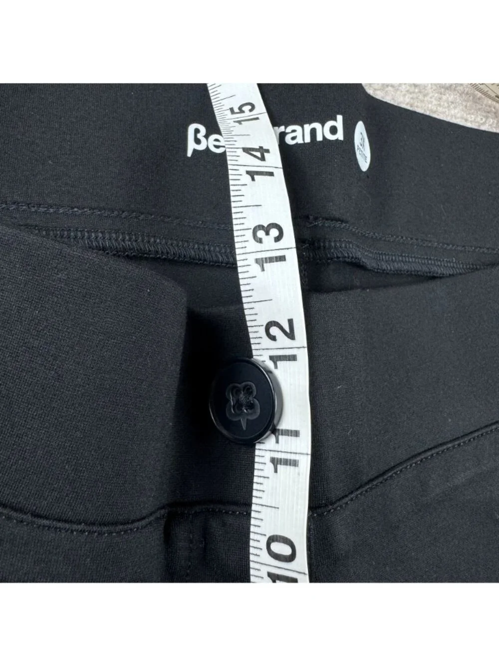 Betabrand Bootcut Classic Dress Pant Yoga Pants 3XP Black Ponte Knit Stretchy